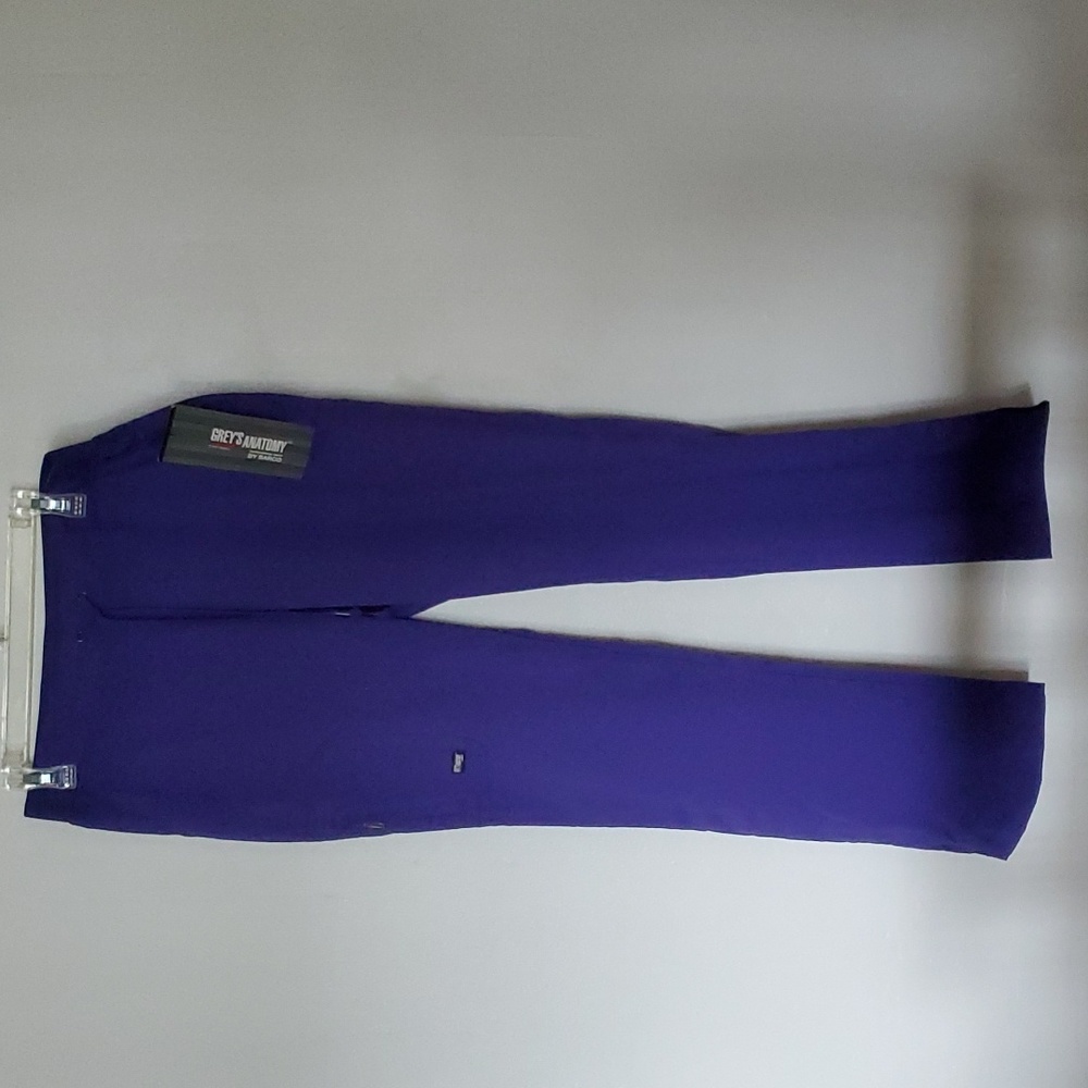 Women's purple Grey's Anatomy scrub pants size medium 33" waist